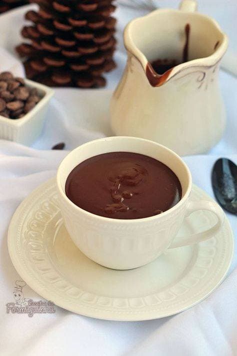 Moda Chocolate quente cremoso