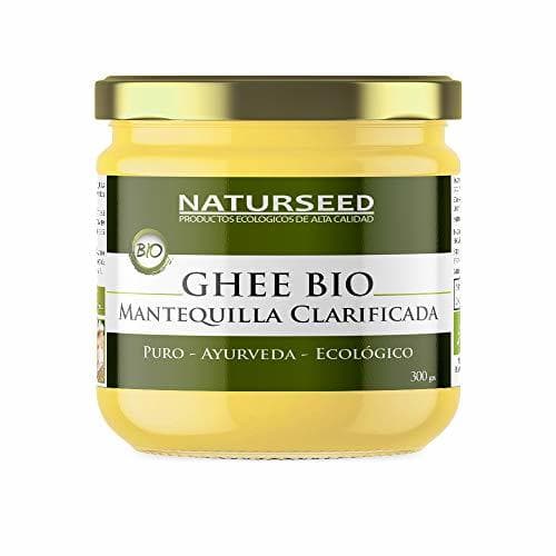 Lugar Naturseed Ghee Organico - Mantequilla Clarificada Bio Pura Ayurveda - 300gr -