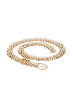 Moda Gina Tricot LINDA CHAIN BELT - Cinturón - gold-coloured - Zalando ...