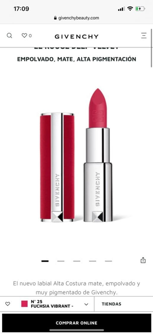 Producto Le Rouge Deep Velvet ∷ GIVENCHY