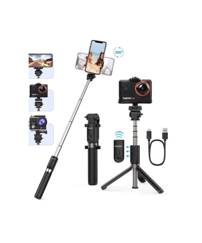 Product Palo Selfie Trípode con mando BT