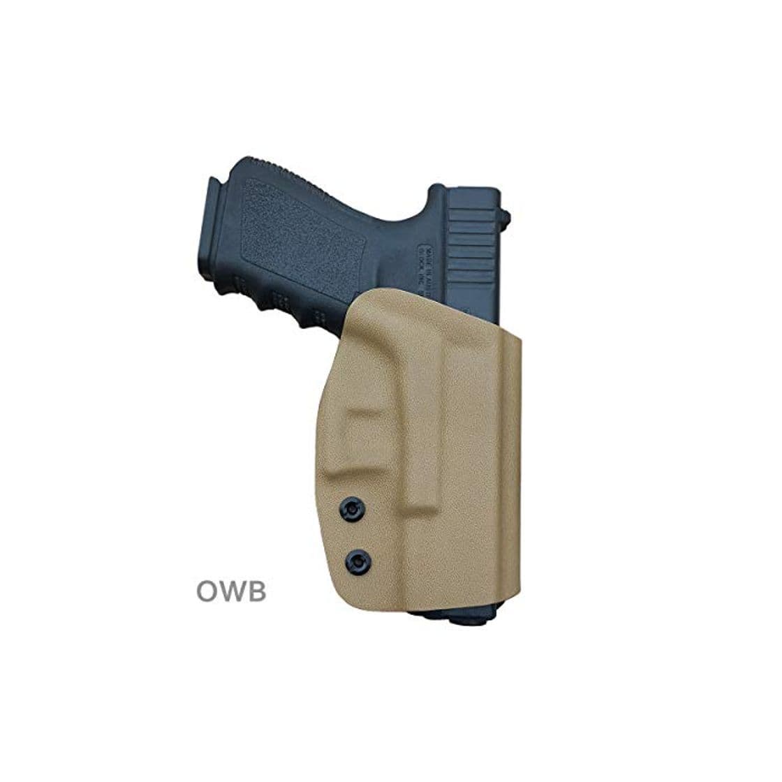 Product PoLe.Craft OWB KYDEX Holster Fits: Glock 19 19x 23 32 17 22