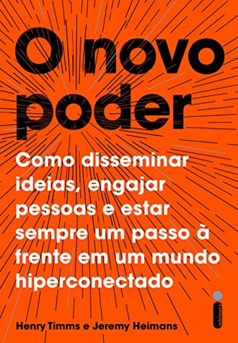 Book O novo poder - Como disseminar ideias, engajar pessoas e estar sempre