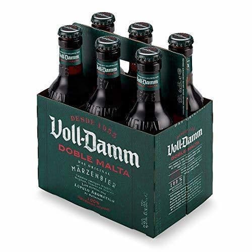 Producto Cerveza Doble Malta Voll-Damm Cesta de 6 Botellas 25cl