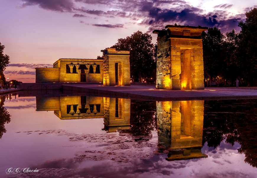 Lugar Templo de Debod