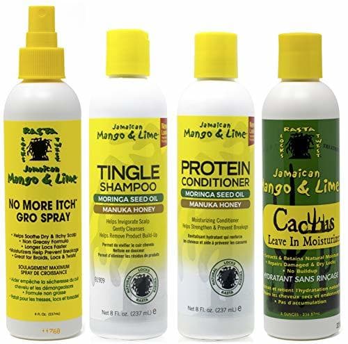 Lugar Jamacican Mango & Lime No More Itch Grow Spray 8oz