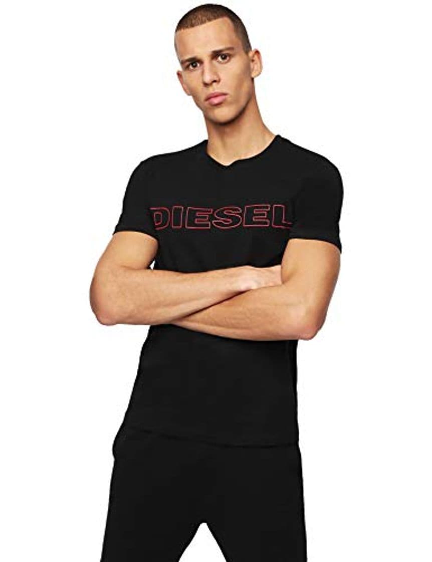 Product Diesel UMLT-JAKE, Camiseta para Hombre, Negro