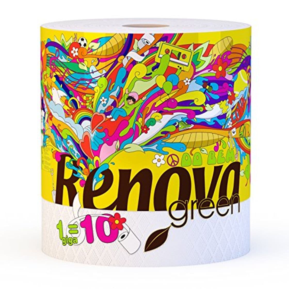 Product Renova Rollos de cocina Rollo de Cocina Renovagreen Blanco Ecológico