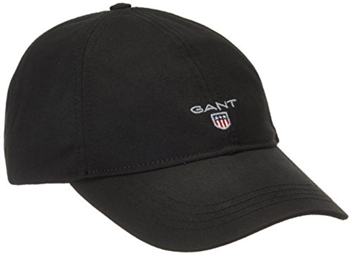 Fashion Gant Twill Cap, Gorra De Béisbol Para Hombre, Negro