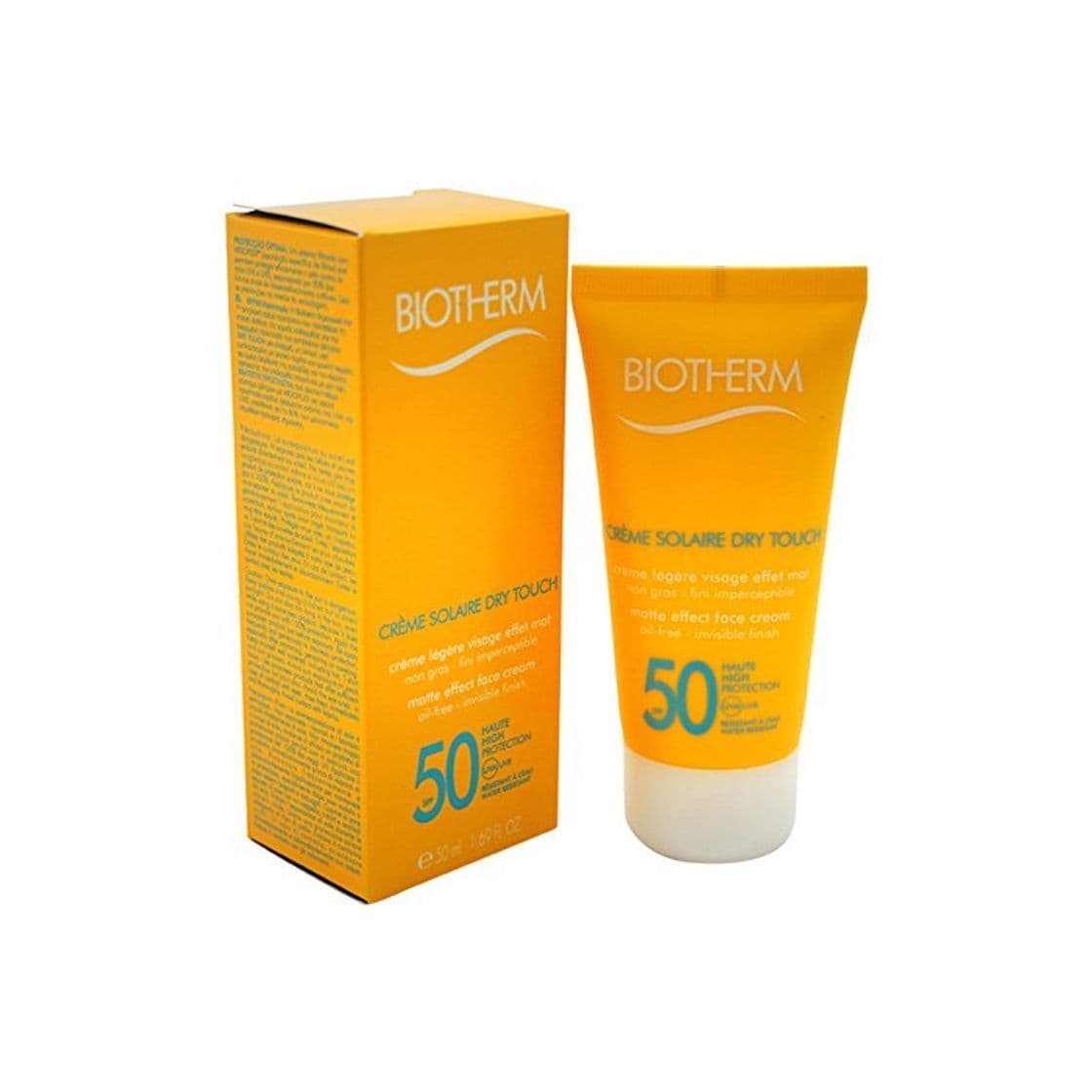 Beauty Biotherm Sun Crème Solaire Visage Dry Touch SPF50 Protector Solar