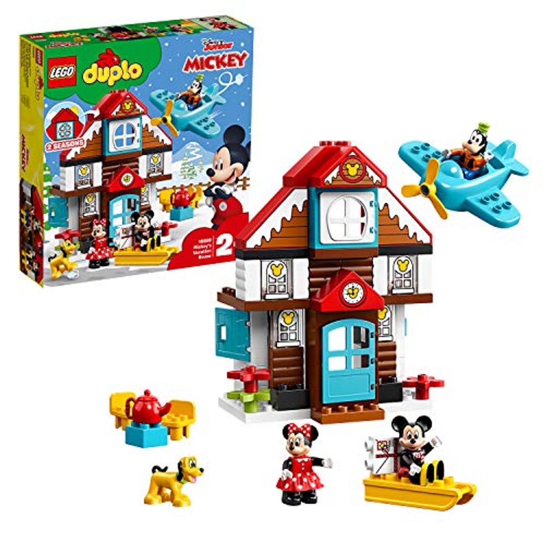 Place LEGO DUPLO Disney - Casa de Vacaciones de Mickey Nuevo juguete de