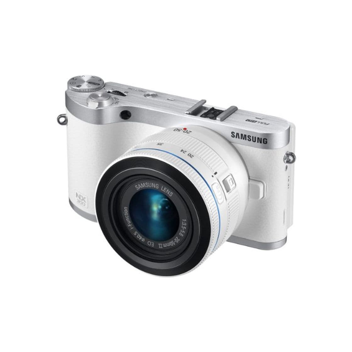 Product Samsung NX 300 MILC 20,3 MP CMOS 5472 x 3648 Pixeles Blanco