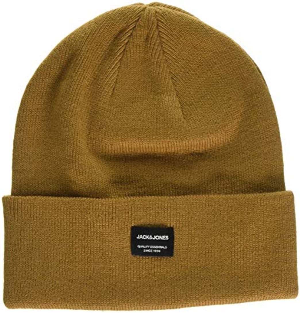 Fashion JACK & JONES Jacdna Beanie Noos Gorro de Punto, Marrón