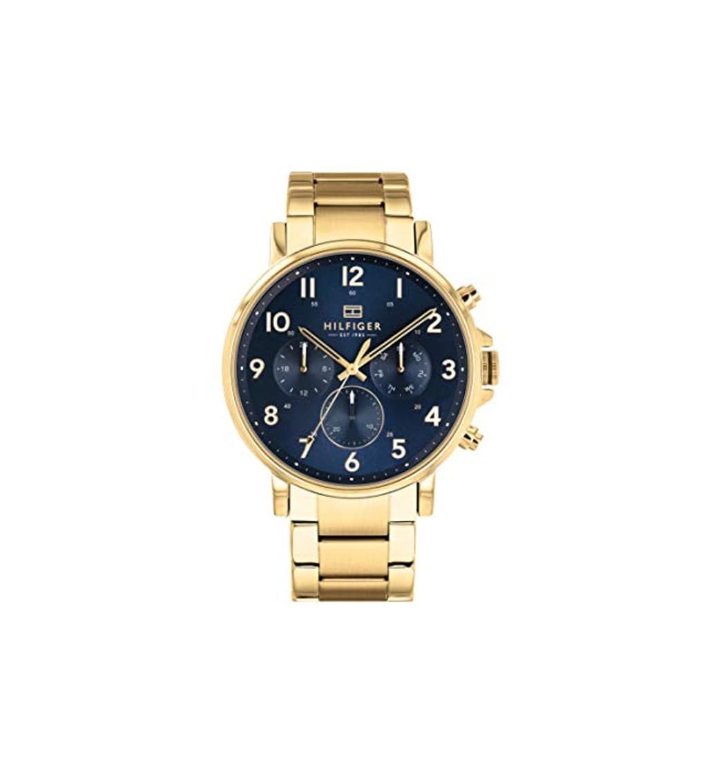 Fashion Tommy Hilfiger 1710384 - Reloj de cuarzo para hombre con correa de