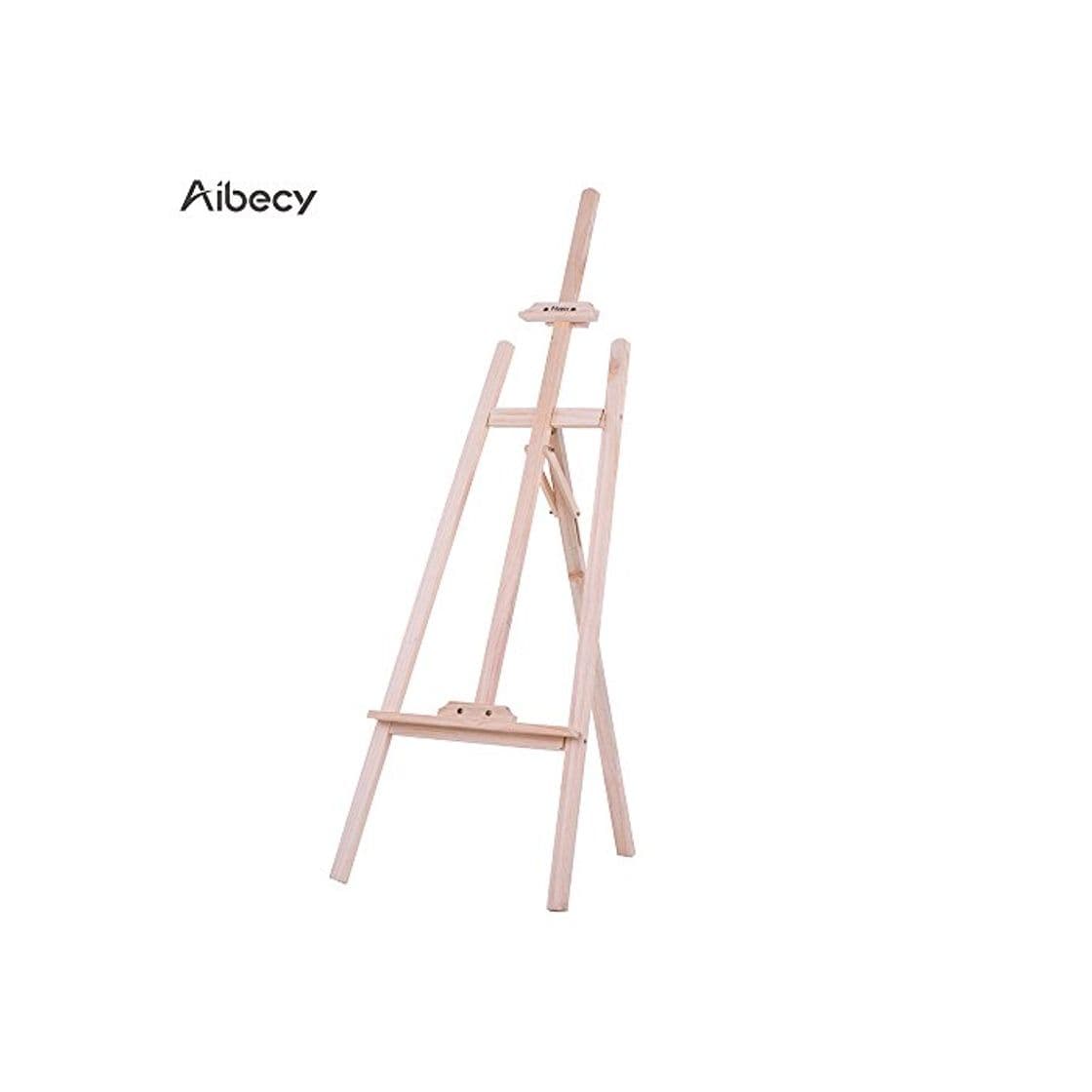 Product Aibecy Caballete de Madera 150cm/ 59 Inch para Pintura