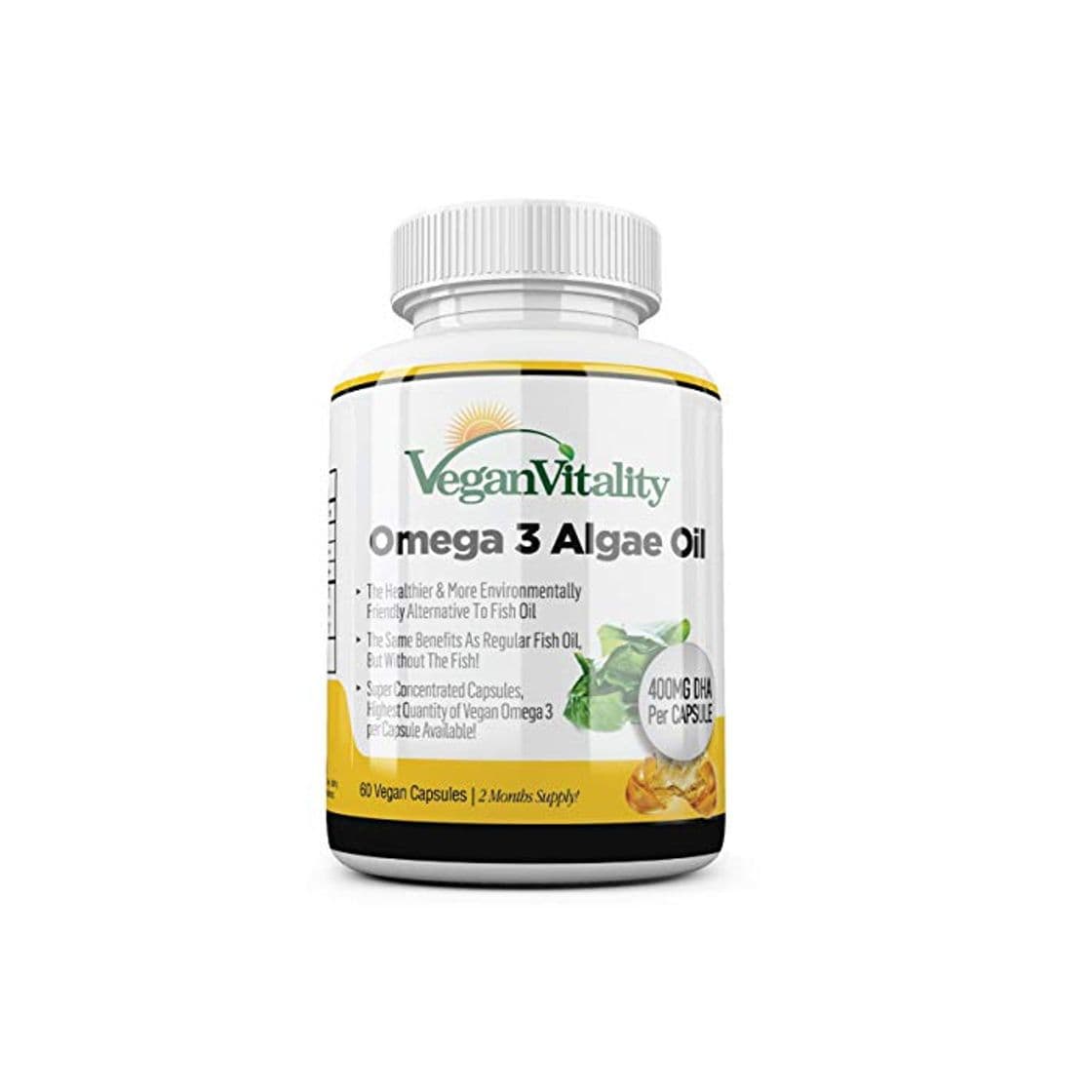 Product Omega 3 Vegano Aceite de algas de Vegan Vitality