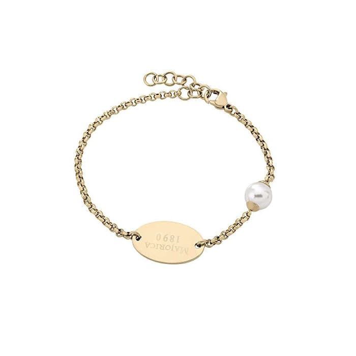 Product Pulsera Majorica 153640100000101 mujer acero Modern