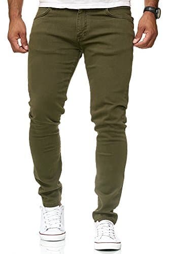 Product Red Bridge Jeans Slim-Fit Básico Chino de Hombres Denim Elásticos Moda Vaquero