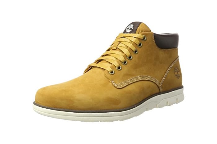 Fashion Timberland Bradstreet Chukka Leather, Botas Hombre, Amarillo