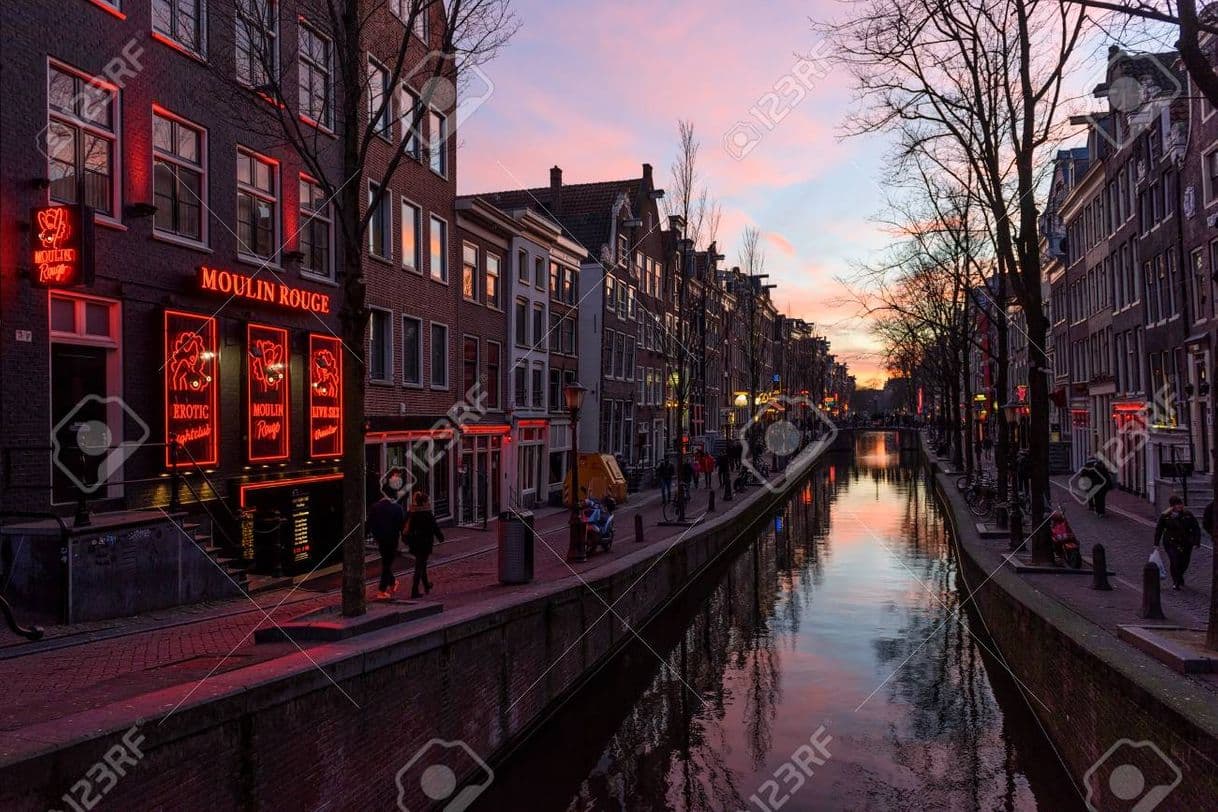 Lugar Barrio rojo de Ámsterdam