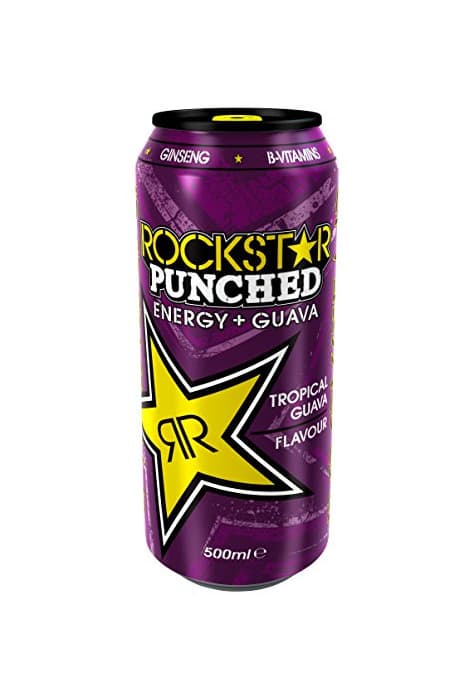 Product Rockstar Guava Bebida Energética Ligeramente Carbonatada