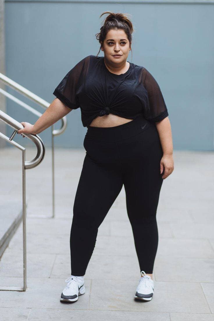 Fashion Look de academia plus size ❤️