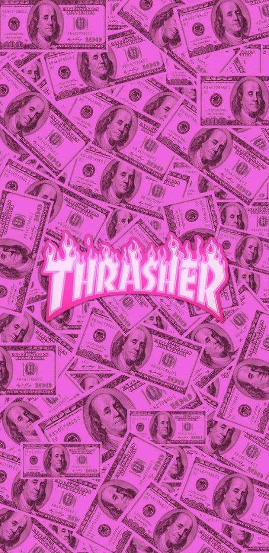 Fashion Thrasher Pink money