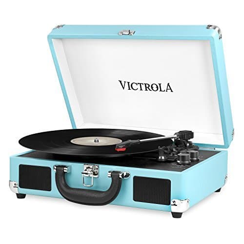 Product Victrola Suitcase Tocadiscos en maleta Vintage Bluetooth