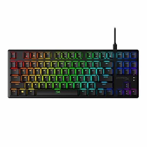 Electronic HyperX HX-KB7RDX-US Alloy Origins Core, Teclado mecánico para Juegos RGB, Tenkeyless, interruptores