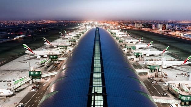 Lugar Aeroporto Internacional de Dubai (DXB)