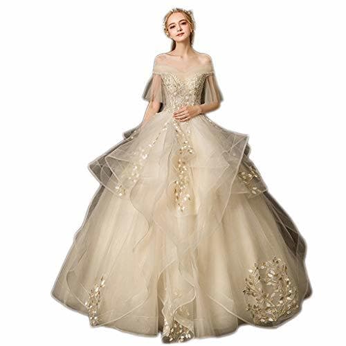 Producto Vestido De Noiva Apliques De Encaje Flores Princesa Vestidos De Novia 2019