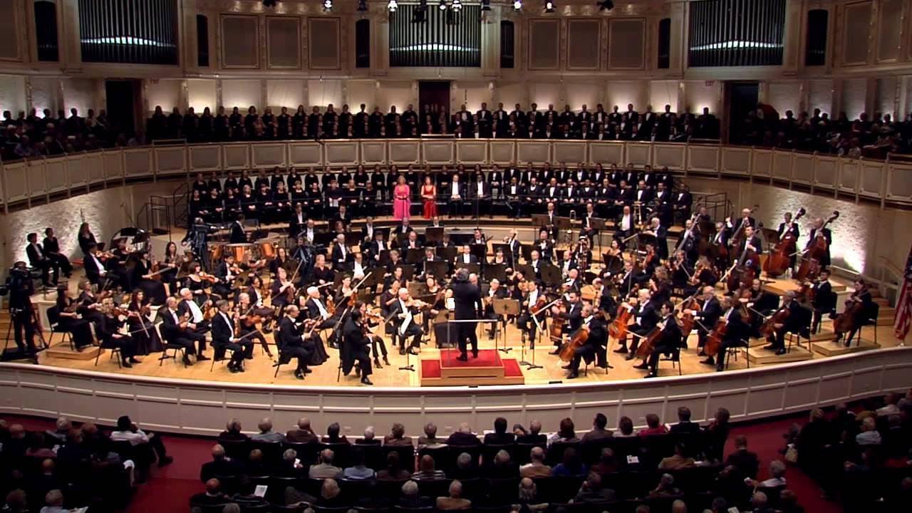 Music Beethoven 9 - Chicago Symphony Orchestra - YouTube