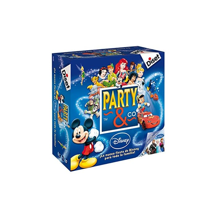 Product Diset- Disney Juego Party, 27.2 x 26.7 x 8.9