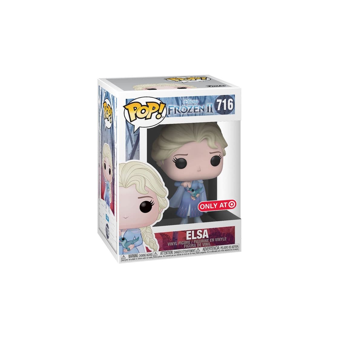 Game Funko- Pop Disney: Frozen 2-Elsa Figura Coleccionable, Multicolor