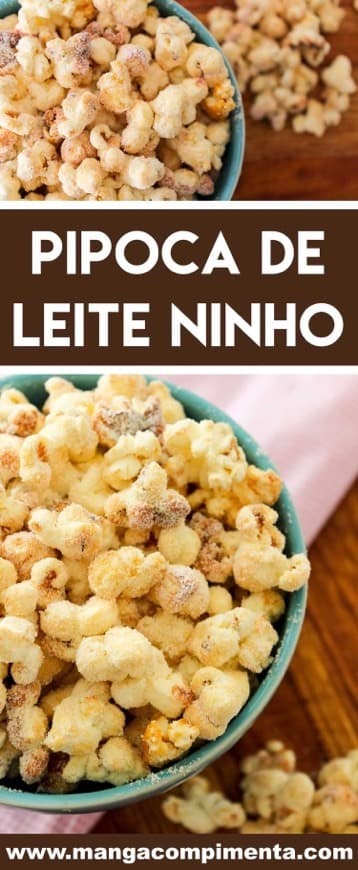 Fashion Pipoca de leite ninho 