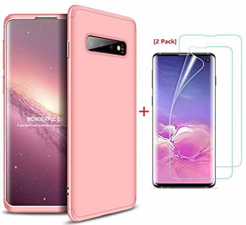 Place JOYTAG compatibles para Funda Samsung Galaxy S10 Carcasa +Protector de Pantalla [2