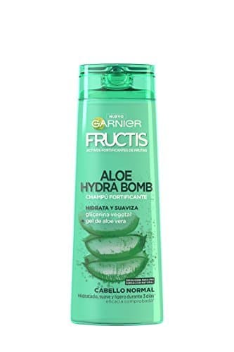 Belleza Garnier Fructis Aloe Hydra Bomb Champú - 3 Recipientes de 360 ml