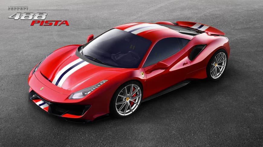 Moda Ferrari 488 Pista: the most powerful V8 in the history of Ferrari ...