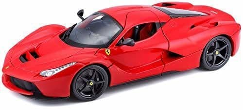 Producto Bburago - 1/18 Ferrari Race & Play LaFerrari, Color Rojo