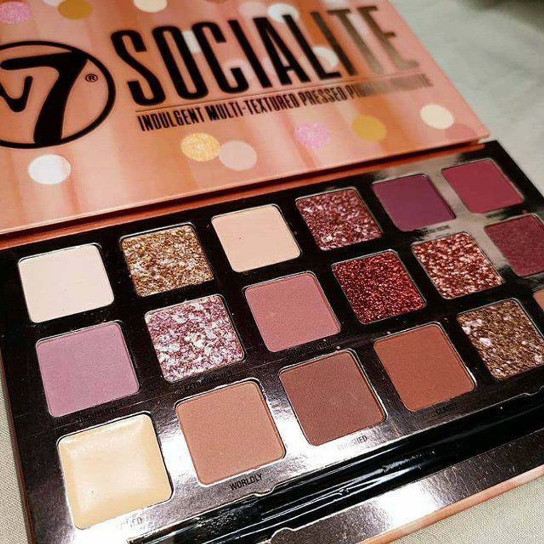 Fashion W7 - Paleta de sombras Socialite