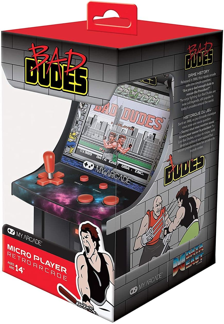 Fashion Retro Arcade Micro Player Bad Dudes