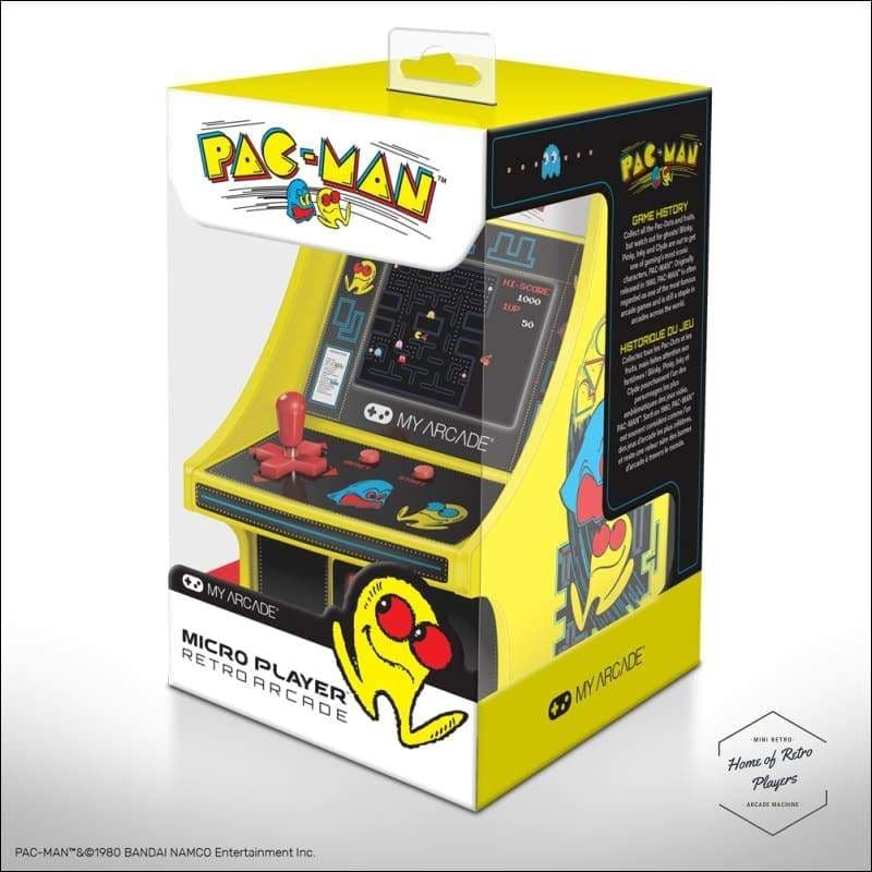 Fashion Consola My Arcade Micro Player Colecionável Pac-Man

