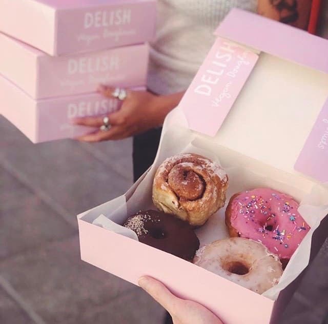 Lugar Delish Vegan Doughnuts