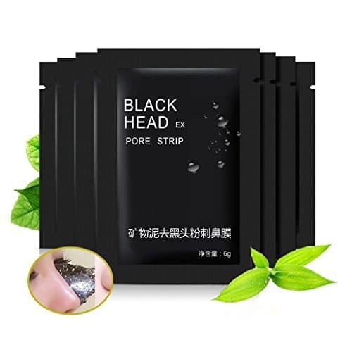 Belleza Black Forest Spa 20pcs Mineral negro nariz de mandíbula removedor Black Face