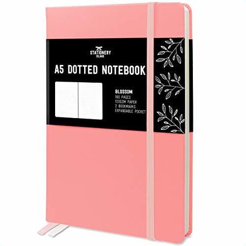 Product Stationery Island Cuaderno Punteado A5 – Rosa