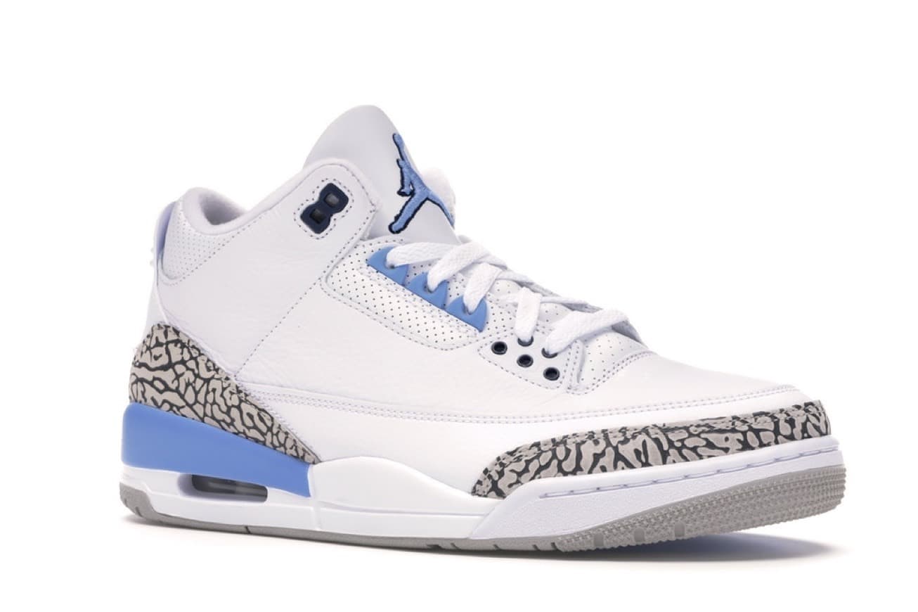 Fashion Jordan 3 Retro UNC (2020)
