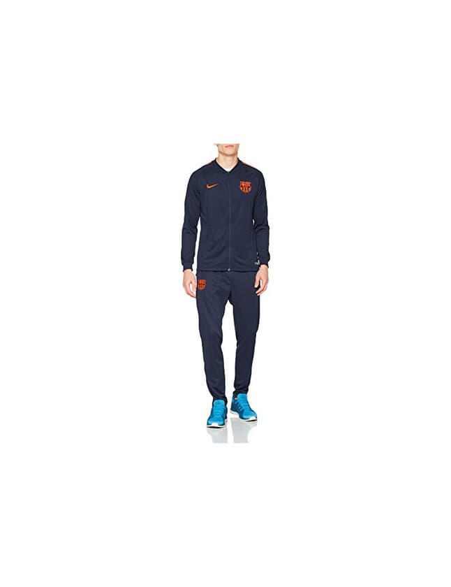 Fitness Nike FCB Dry Sqd TRK K Chándal, Hombre, Azul