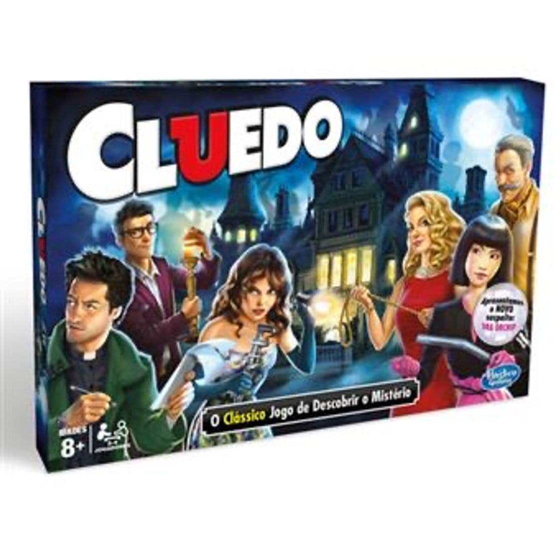 Moda Cluedo - Hasbro - Jogo de Tabuleiro