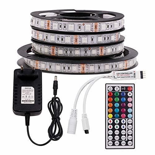 Lugar XUNATA 12V Tiras LED RGB 5050 SMD 300 LEDs Para TV Tira