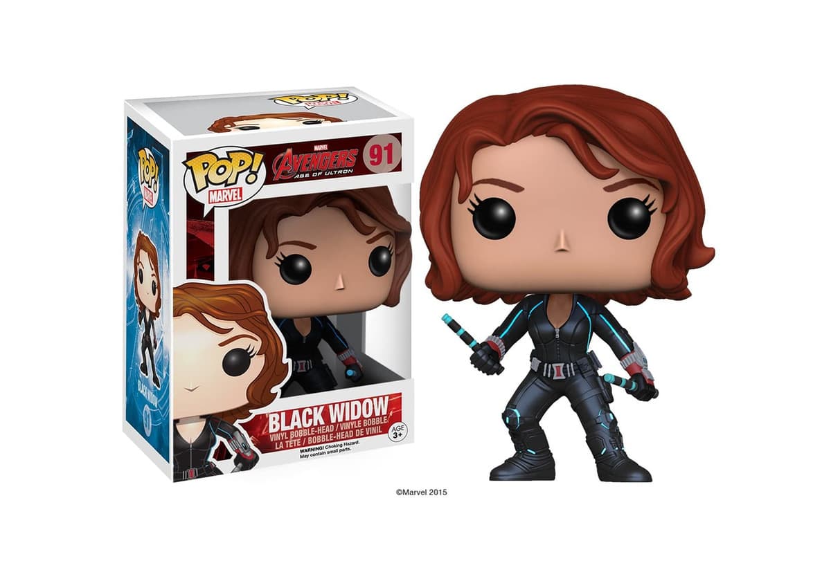 Juego Avengers Black Widow Unisex-Adultos Funko Pop